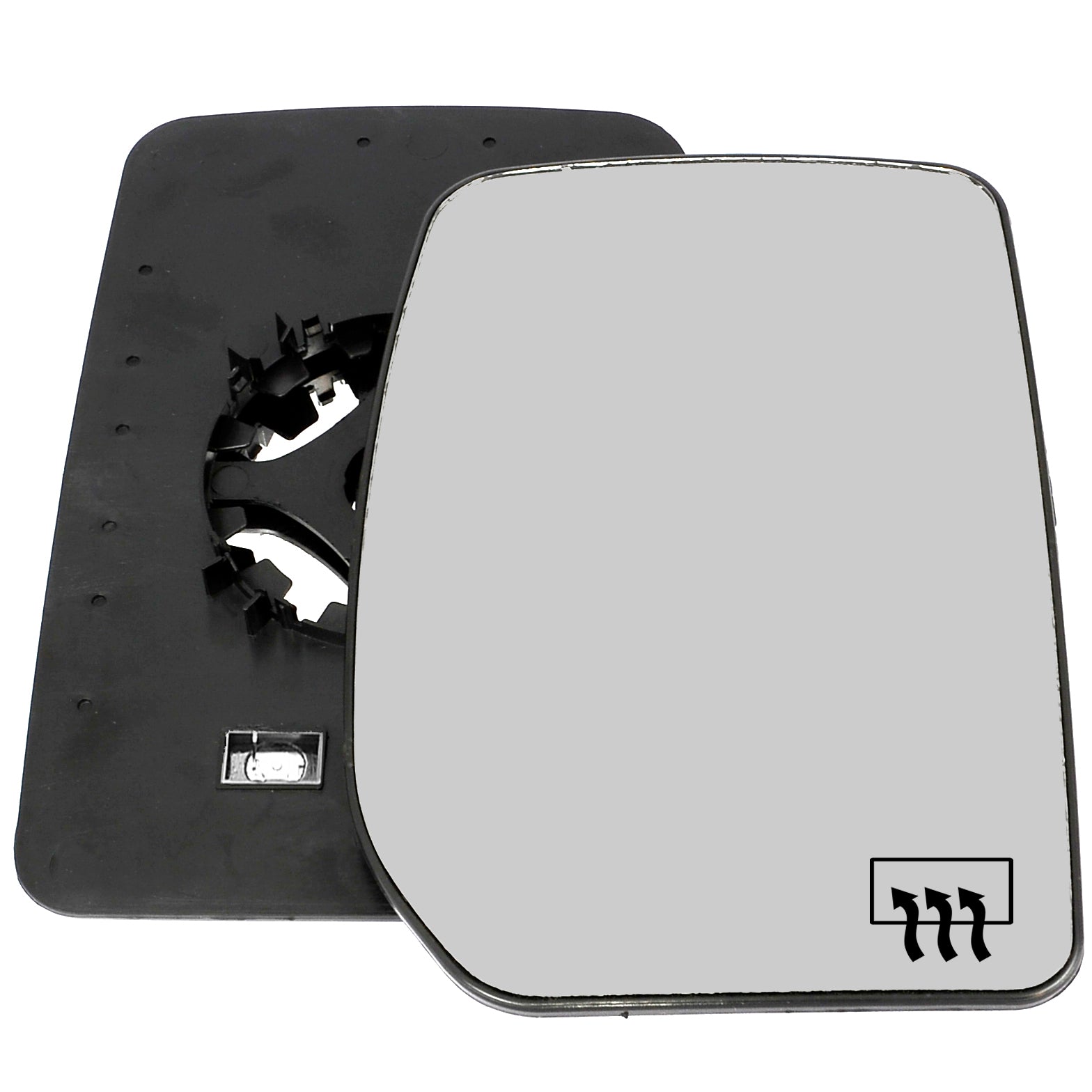 Right side wing door mirror glass for Ford Transit