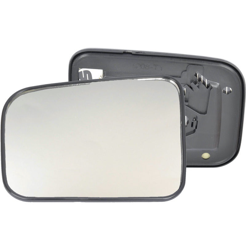 Left side wing door mirror glass for Nissan Navara, Nissan Patrol
