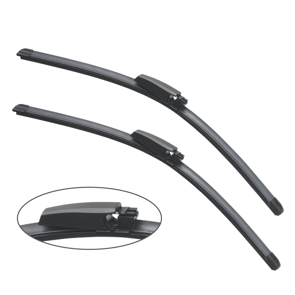 For Audi A6 C5 Facelift 2001-2004 Front Windscreen Wiper Blades Set