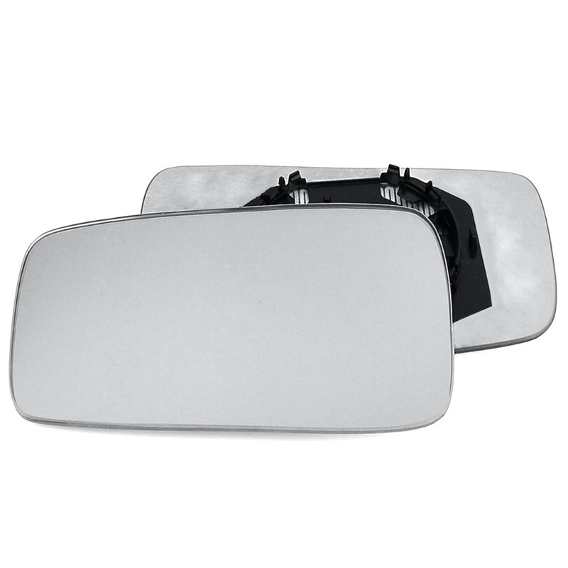 Left side wing door mirror glass for Audi 80, Seat Toledo
