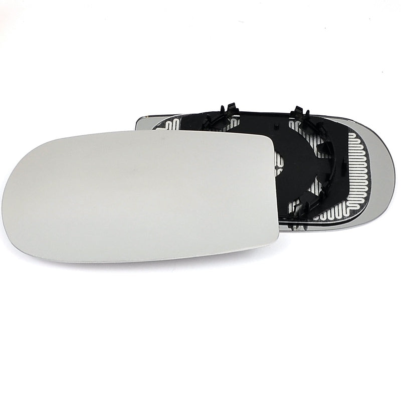 Left side wing door mirror glass for Fiat Punto