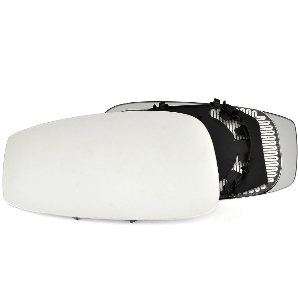 Left side wing door mirror glass for Fiat Idea