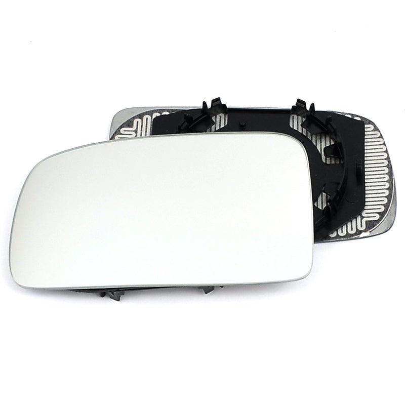 Left side wing door mirror glass for Fiat Panda