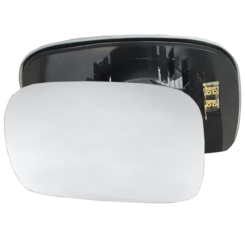 Left side wing door mirror glass for Suzuki Wagon R, Vauxhall Agila