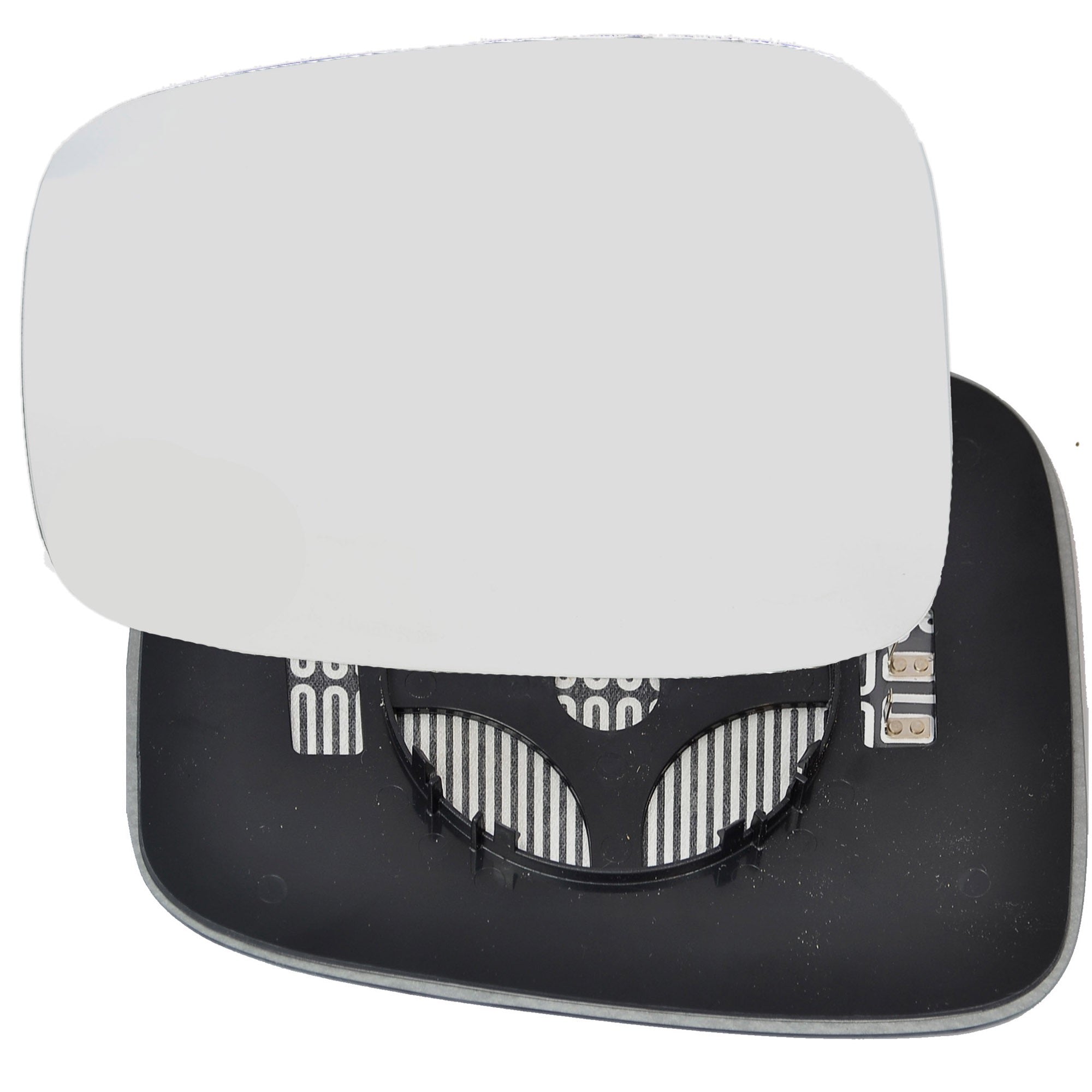 Left side wing door mirror glass for Vauxhall Frontera