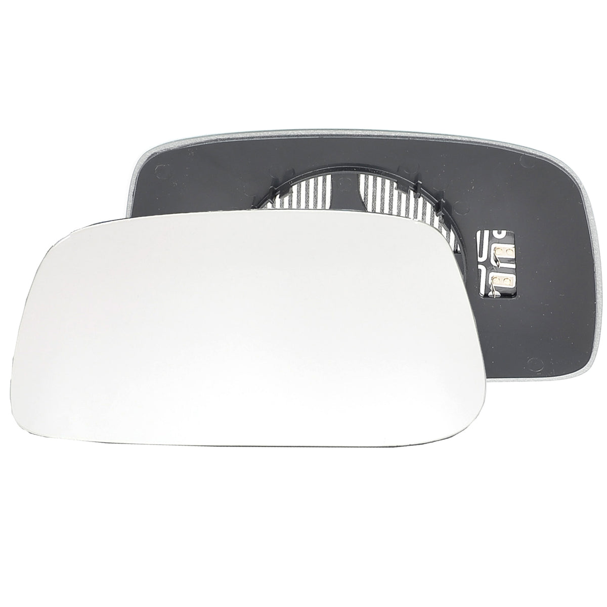 Left side wing door mirror glass for Citroen C8