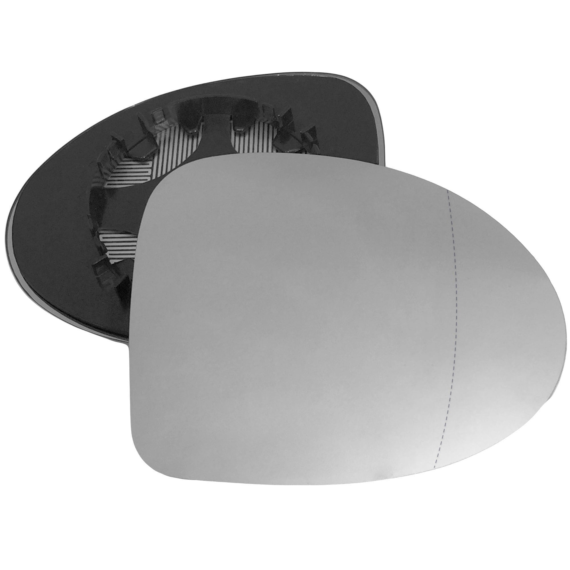 Right side wing door blind spot mirror glass for Renault Twingo, Renault Wind