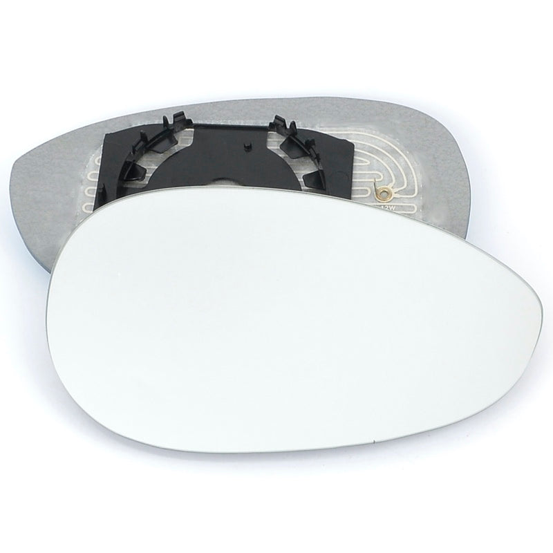 Right side wing door mirror glass for Fiat 500, Fiat Grande Punto, Fiat Linea