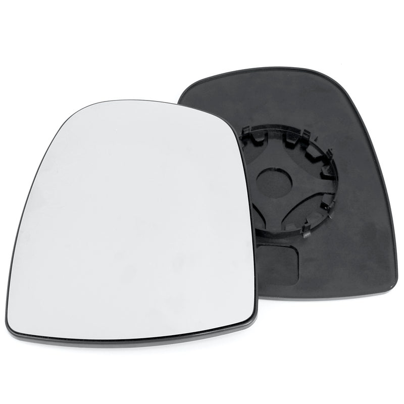 Left side wing door mirror glass for Nissan Primastar, Renault Trafic, Vauxhall Vivaro
