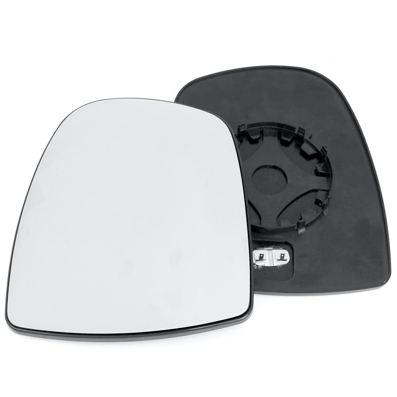Left side wing door mirror glass for Nissan Primastar, Renault Trafic, Vauxhall Vivaro