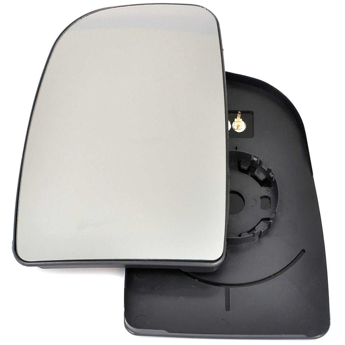 Left side wing door mirror glass for Citroen Relay, Fiat Ducato, Peugeot Boxer