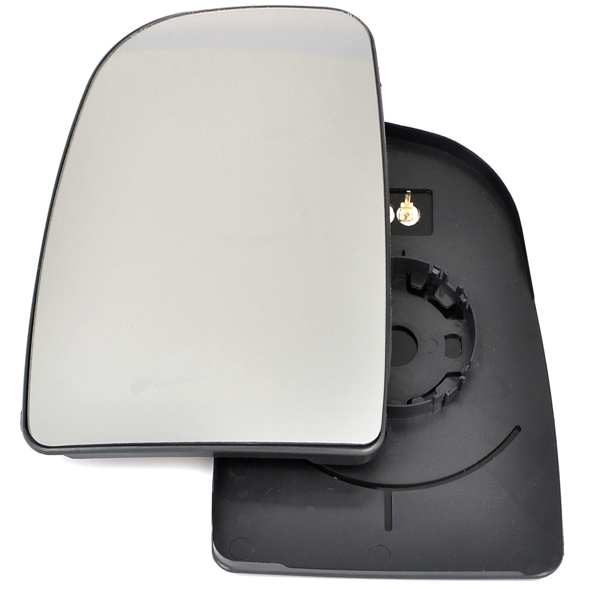 Left side wing door mirror glass for Citroen Relay, Fiat Ducato, Peugeot Boxer