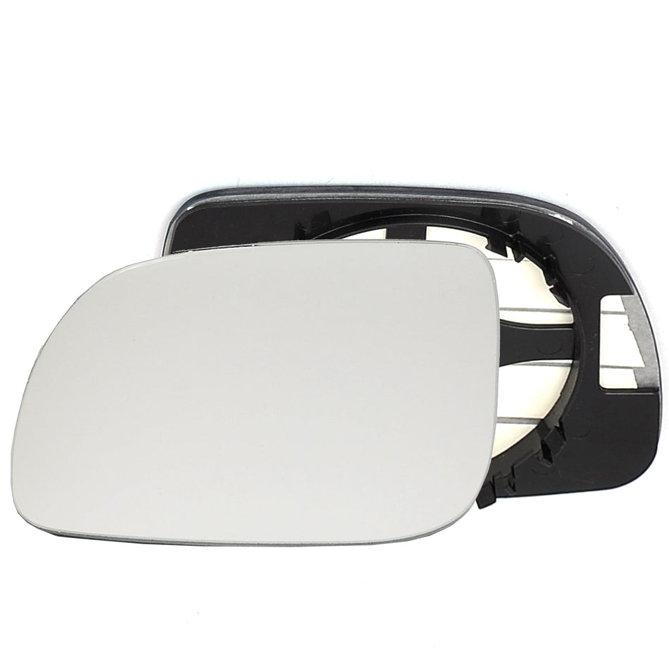 Left side wing door mirror glass for Seat Ibiza