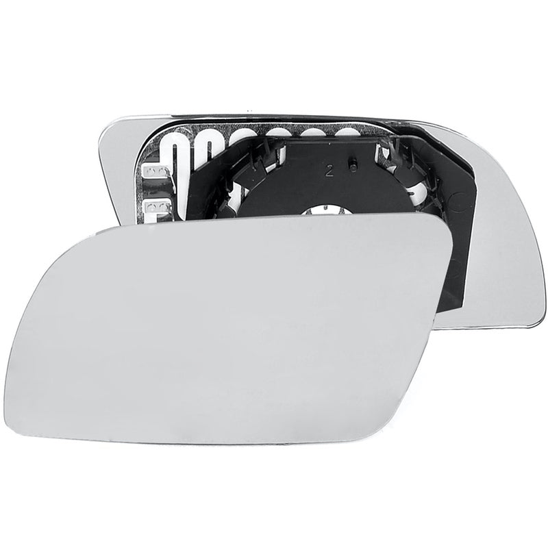 Left side wing door mirror glass for Volkswagen Polo
