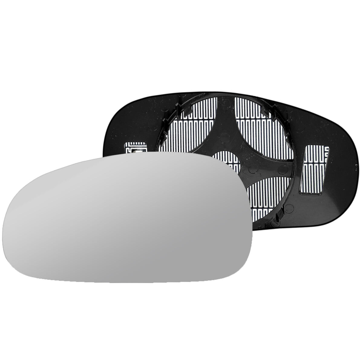 Left side wing door mirror glass for Audi TT, Seat Leon