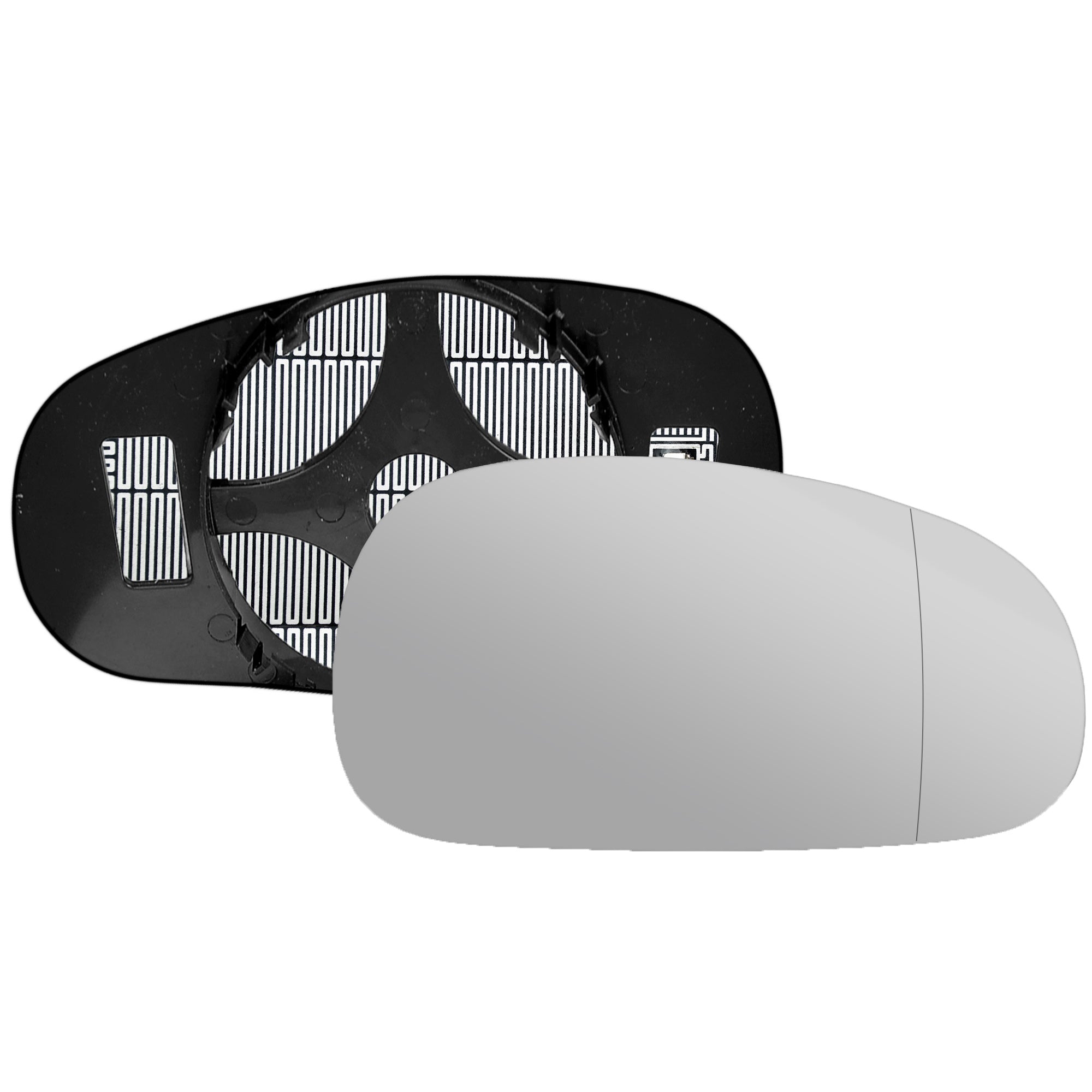 Right side wing door blind spot mirror glass for Audi TT, Seat Leon