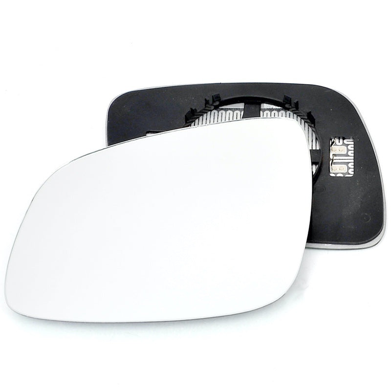 Left side wing door mirror glass for Chevrolet Spark