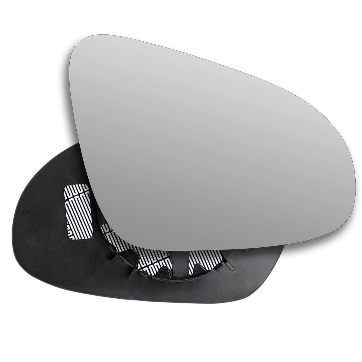 Right side wing door mirror glass for Peugeot 108, Toyota Aygo, Toyota C-HR, Toyota Verso, Toyota Yaris