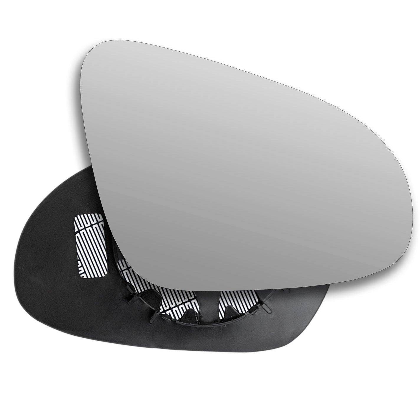 Right side wing door mirror glass for Peugeot 108, Toyota Aygo, Toyota C-HR, Toyota Verso, Toyota Yaris