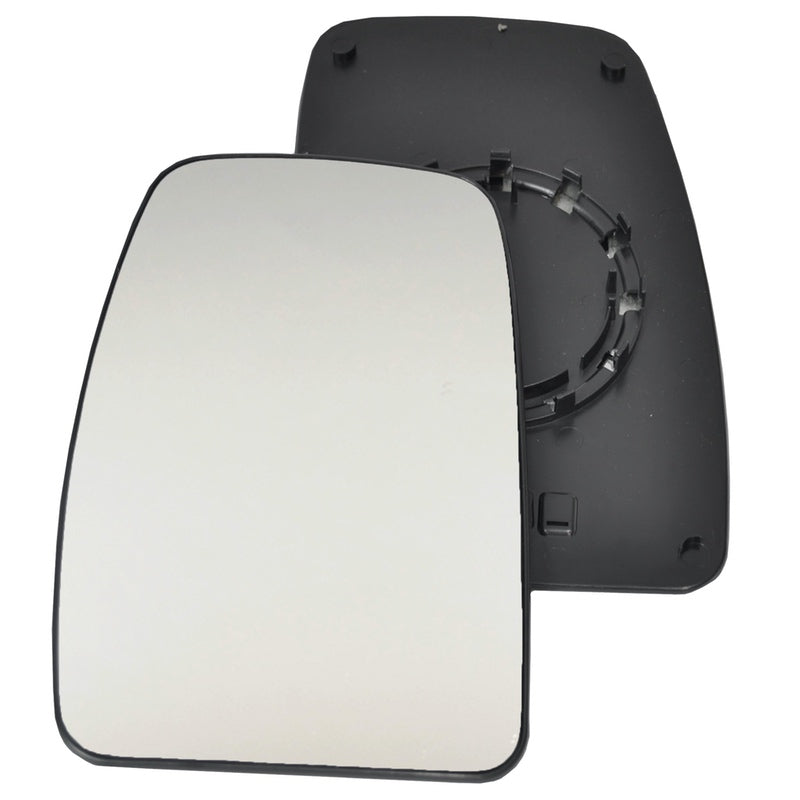 Left side wing door mirror glass for Nissan Interstar, Renault Master, Vauxhall Movano