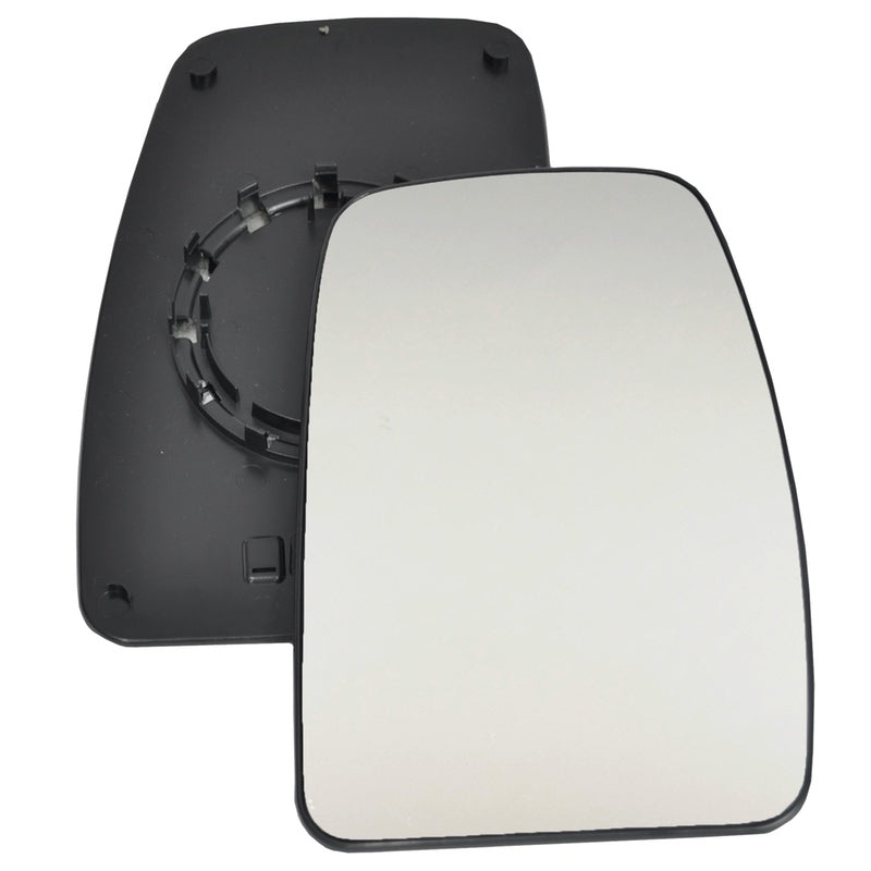 Right side wing door blind spot mirror glass for Nissan Interstar, Renault Master, Vauxhall Movano