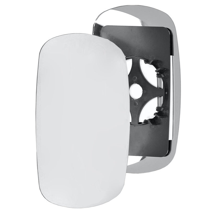 Left side wing door mirror glass for Fiat Doblo