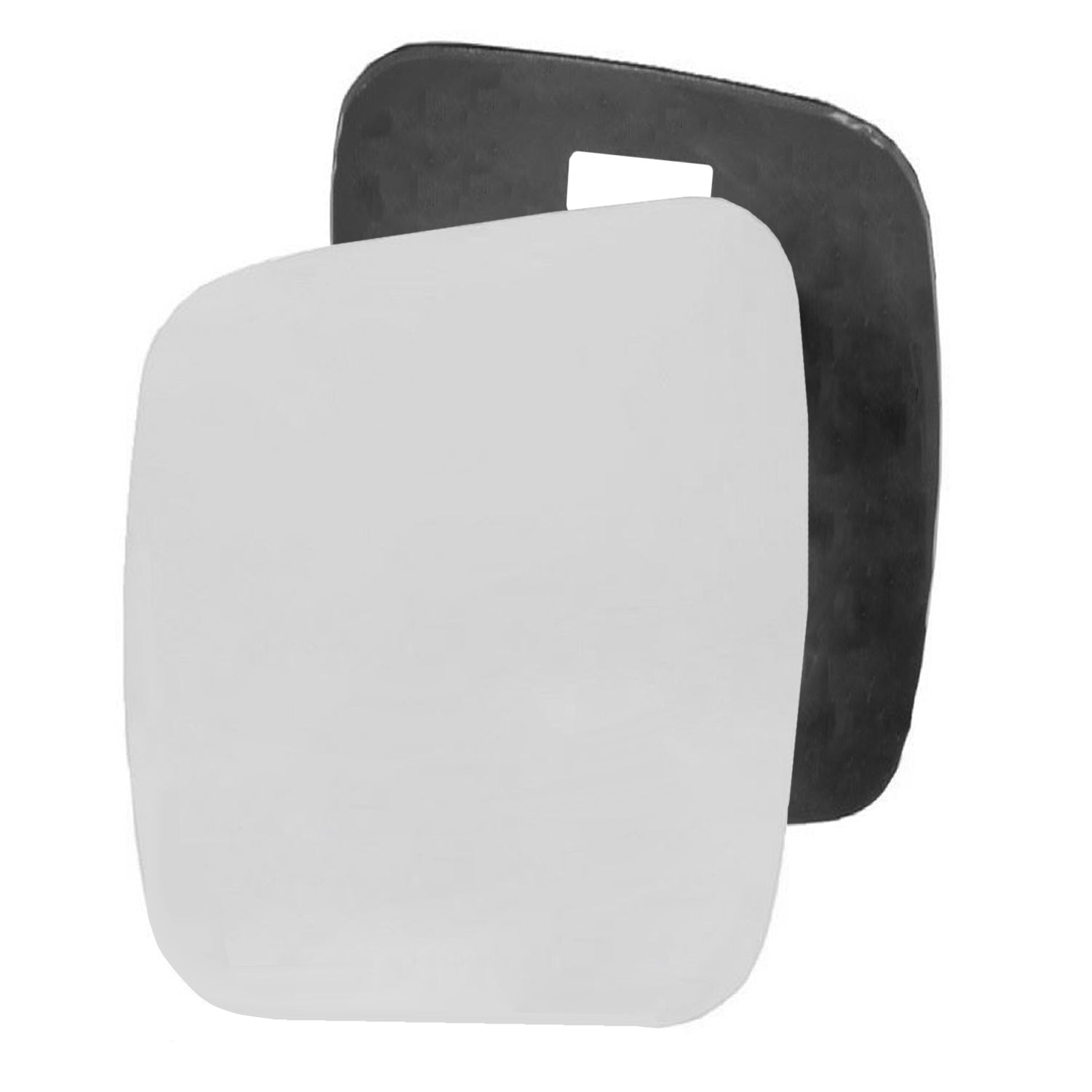 Left side wing door mirror glass for Fiat Fiorino