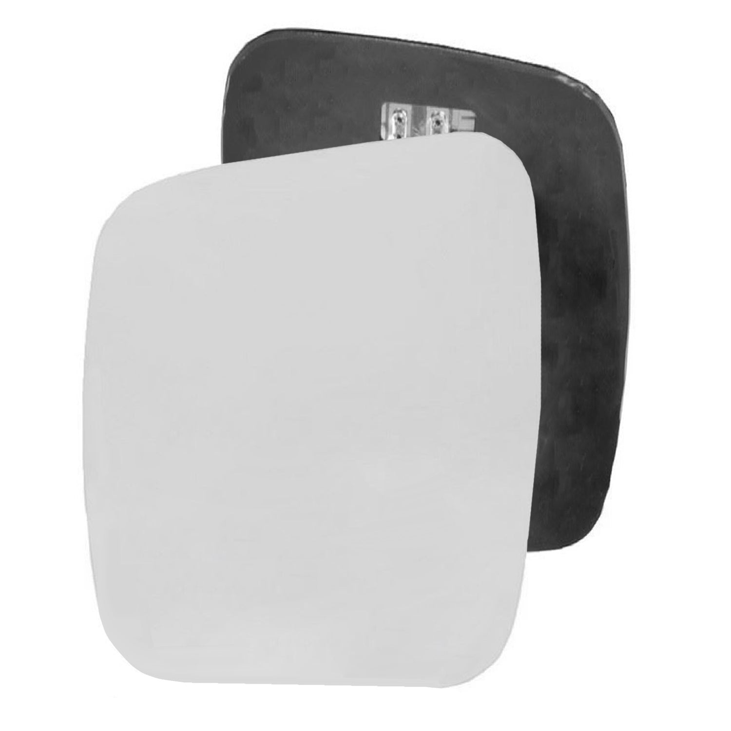 Left side wing door mirror glass for Fiat Fiorino