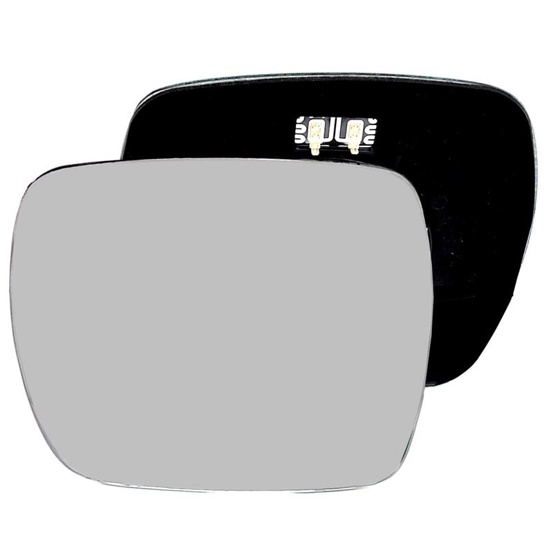 Left side wing door mirror glass for Renault Kangoo
