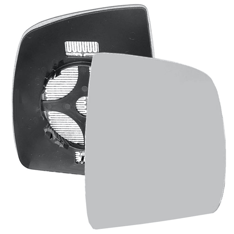 Right side wing door mirror glass for Fiat Doblo, Vauxhall Combo