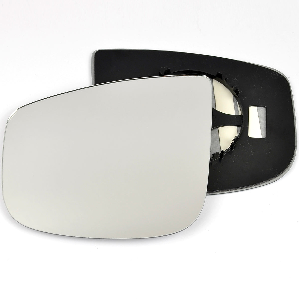 Left side wing door mirror glass for Citroen Dispatch