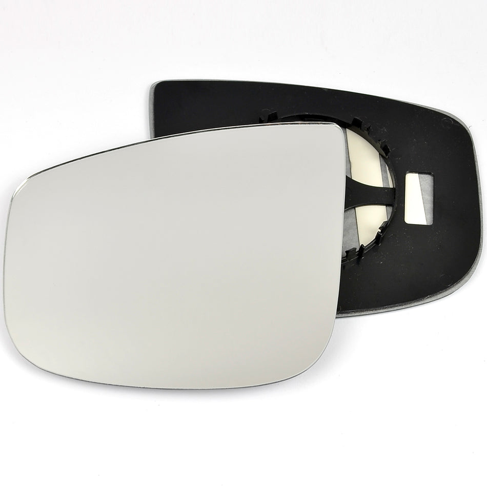 Left side wing door mirror glass for Citroen Dispatch