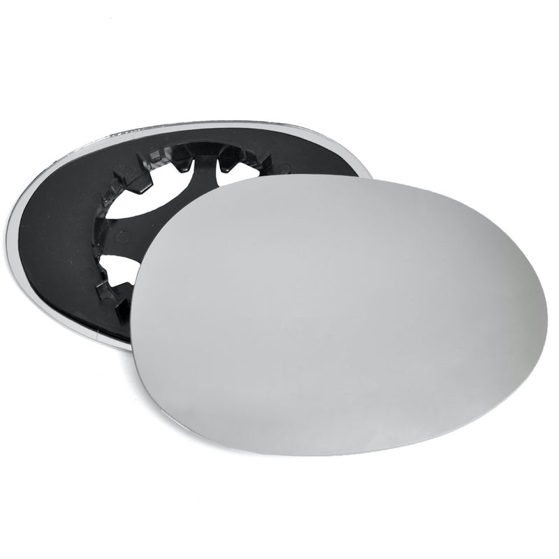 Right side wing door mirror glass for Peugeot 107