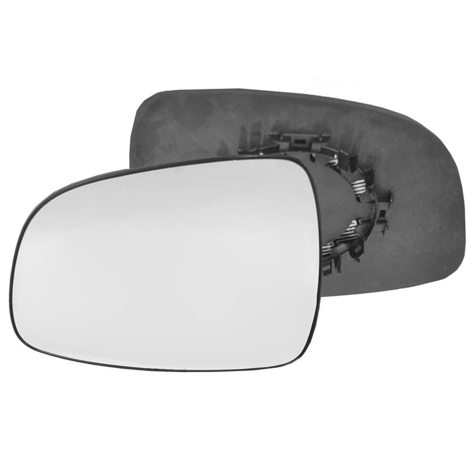 Left side wing door mirror glass for Fiat Sedici